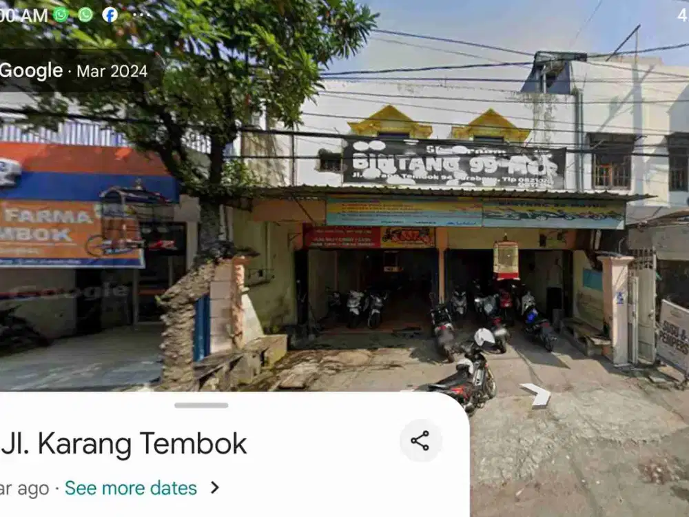 Dijual Cepat Ruko Gandeng di Jalan Raya Karang Tembok – Pegirian Surabaya