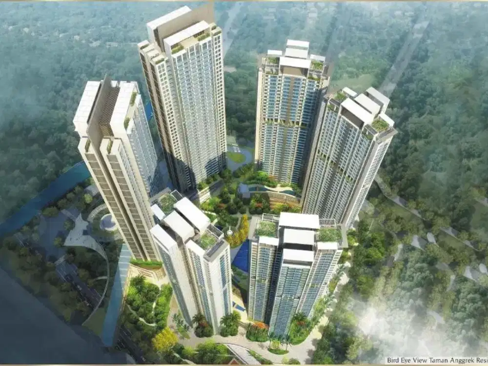 Apartemen Taman Anggrek Residence 3 BR Jual Murah