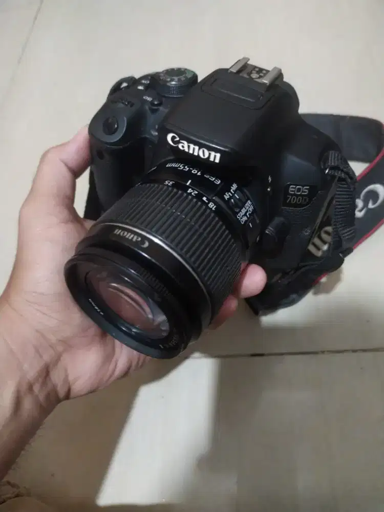 Canon 700d normal, siap pakai