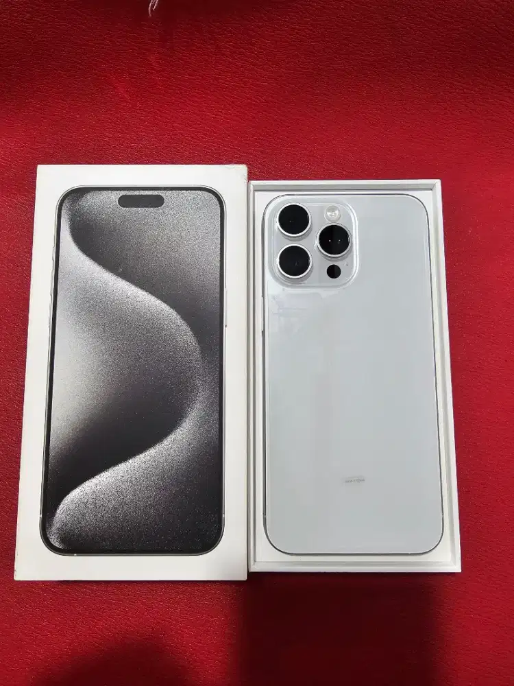 Iphone 15 promax 256gb ibox bh87 ori mulus like new fulset ori