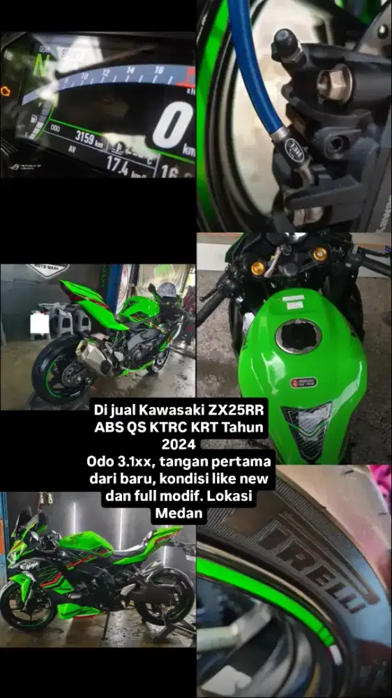 Ninja Kwasaki ZX25RR ABS QS KTRC Thn 2024