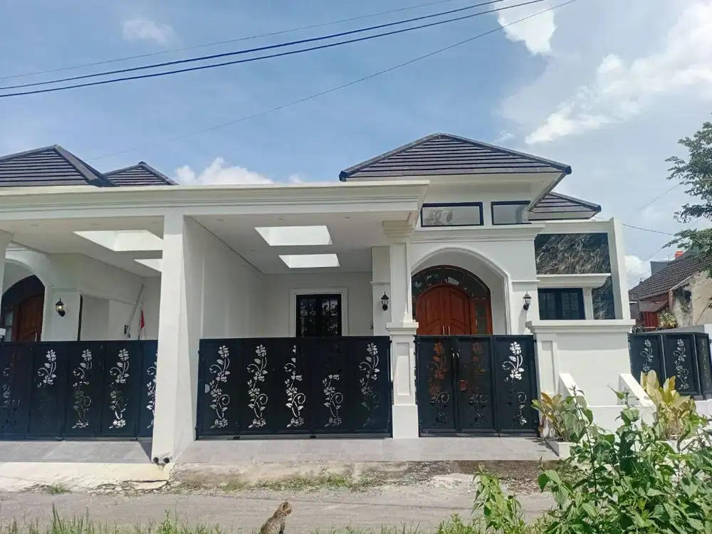 Rumah Modern Klasik Luas 100 m2 di Jl Besi Jangkang Ngaglik Sleman
