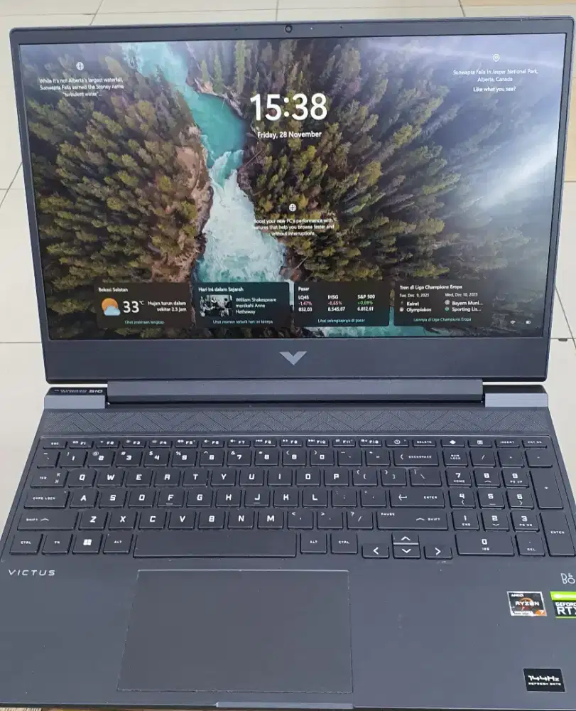 Laptop Hp Victus Ryzen 7
