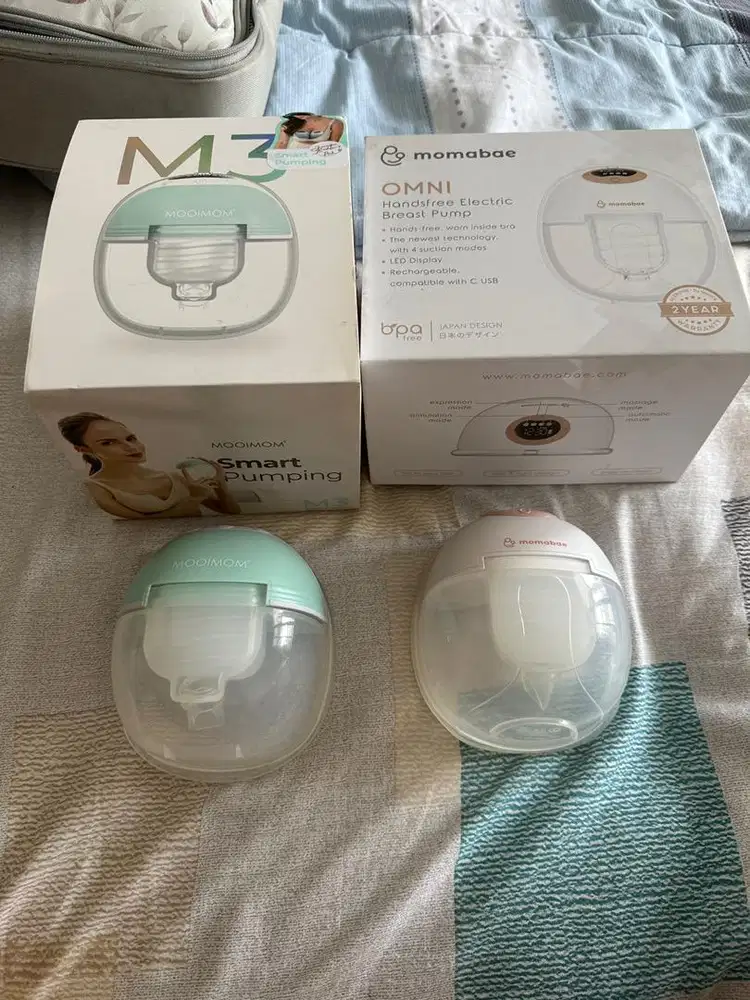 Pompa Asi Breast Pump Mooimom Momabae
