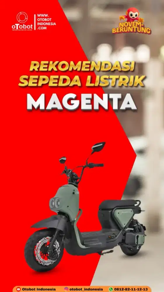 SEPEDA LISTRIK MAGENTA