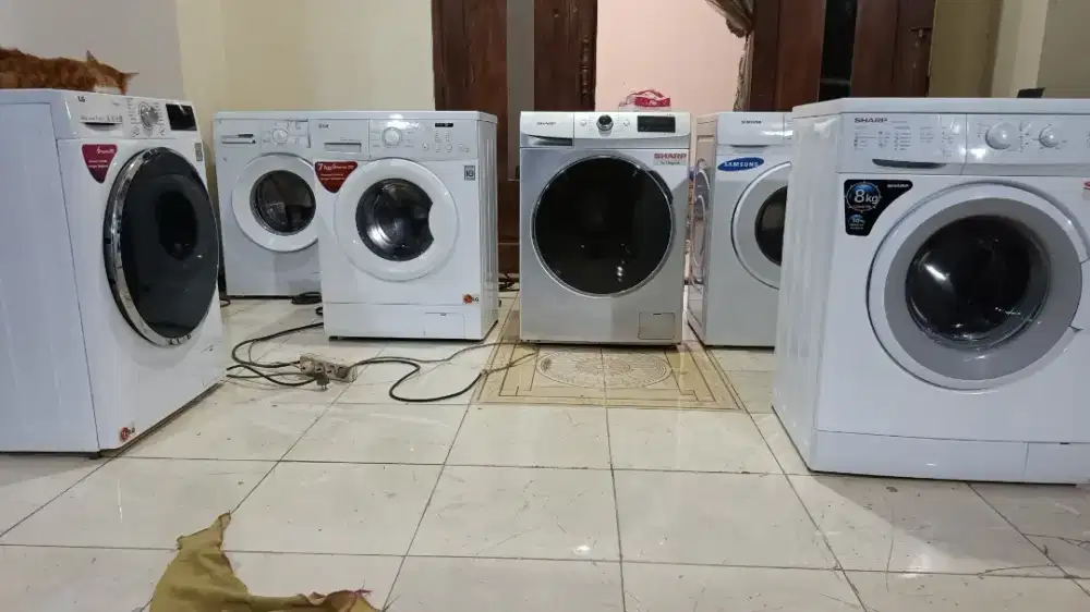 Mesin cuci front loading mulus