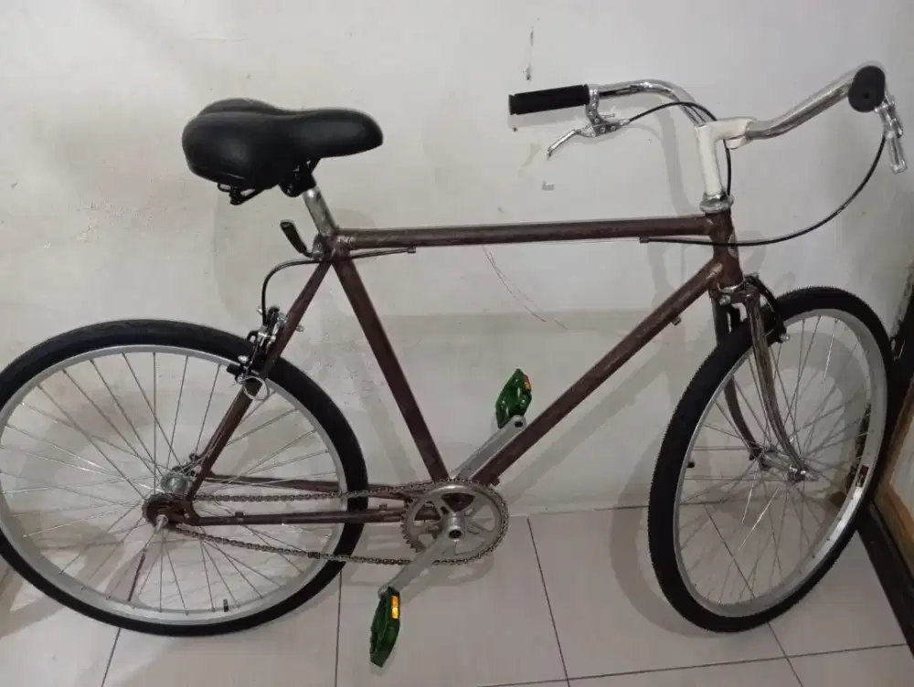 Sepeda balap jadul Taiwan golden Eagle size 21