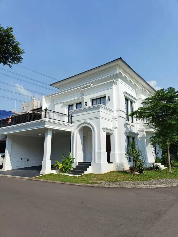 Rumah 2 Lantai, Classic Modern, Hoek, Semi Furnished Alam Sutera