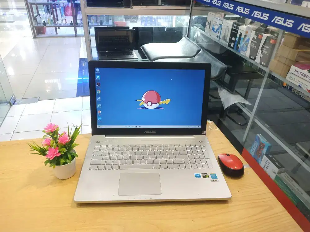 READY LAPTOP ASUS N550JK CORE i7 RAM 16GB SSD 256GB NVIDIA