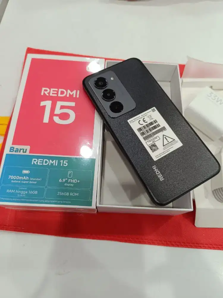 Redmi 15 terbaru baterai besar bisa cicilan tukar tambah