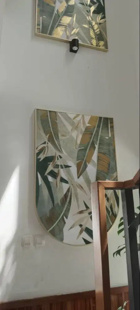 DIJUAL! LUKISAN DAUN DAUN INTERIOR RUMAH
