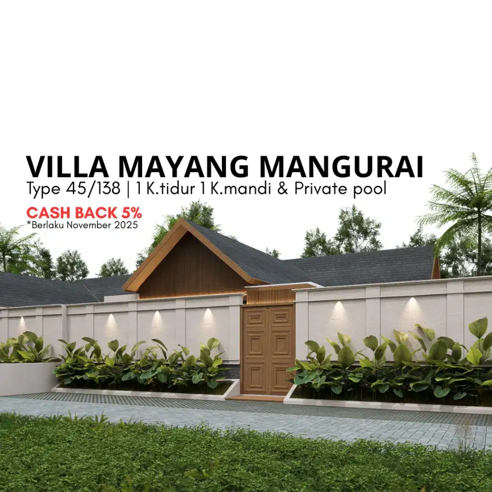 Invetasi Villa di Mayang Kota Jambi