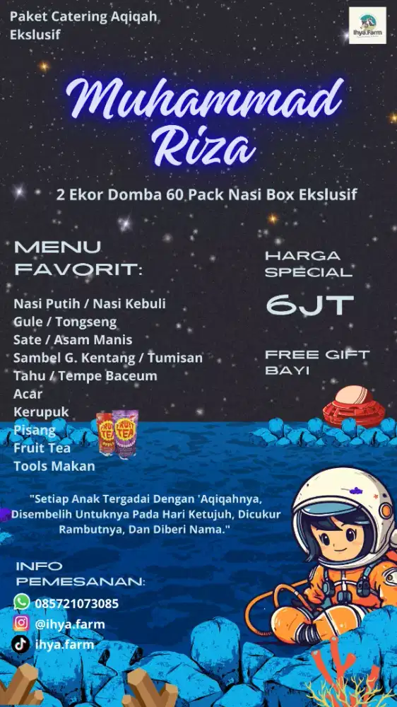 Paket Catering Aqiqah Esklusif