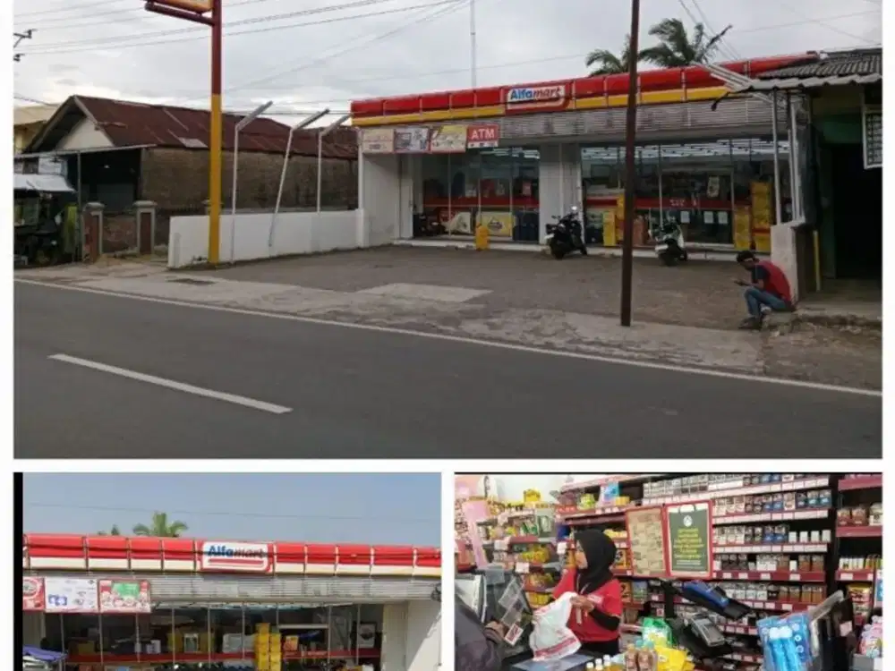 Di Jual Tanah dan Bangunan Alfamart reguler Cianjur Jawa Barat