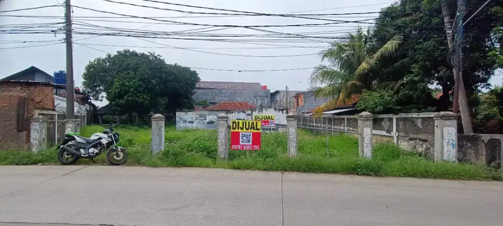 Dijual Cepat Tanah lokasi stategis pinggir jalan Cileungsi.