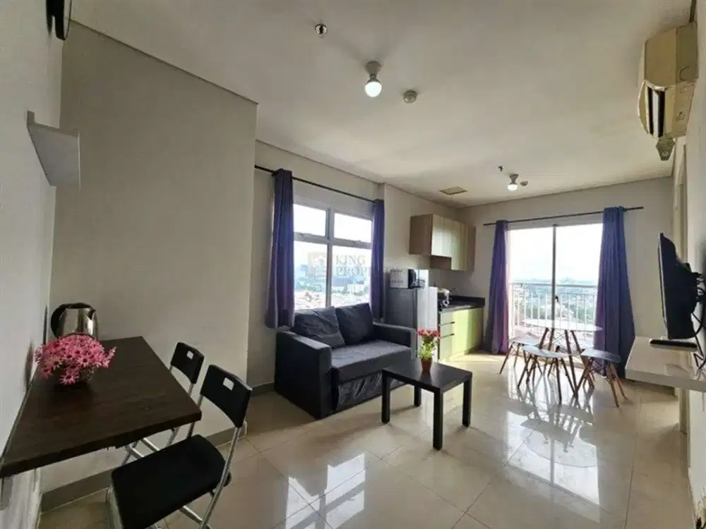 Best Price Murah 2BR Hook Madison Park Furnished Homey, Selangkah ke Central Park Mall, Fasilitas Kolam Renang, Lapangan Basket, Gym, Billiard