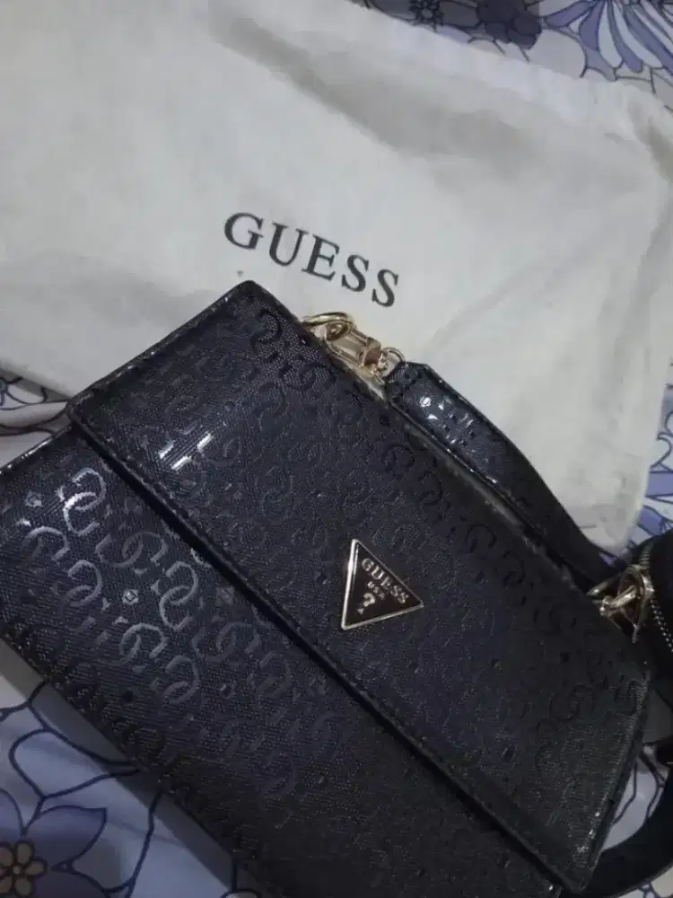 TAS GUESS ALEXIE CROSS BAG ORIGINAL