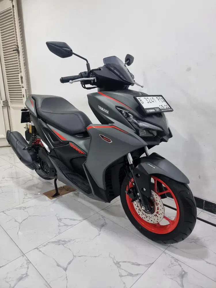 Yamaha New Aerox Turbo ABS Keyless YECVT 2025 bln 5 KM 1 RB