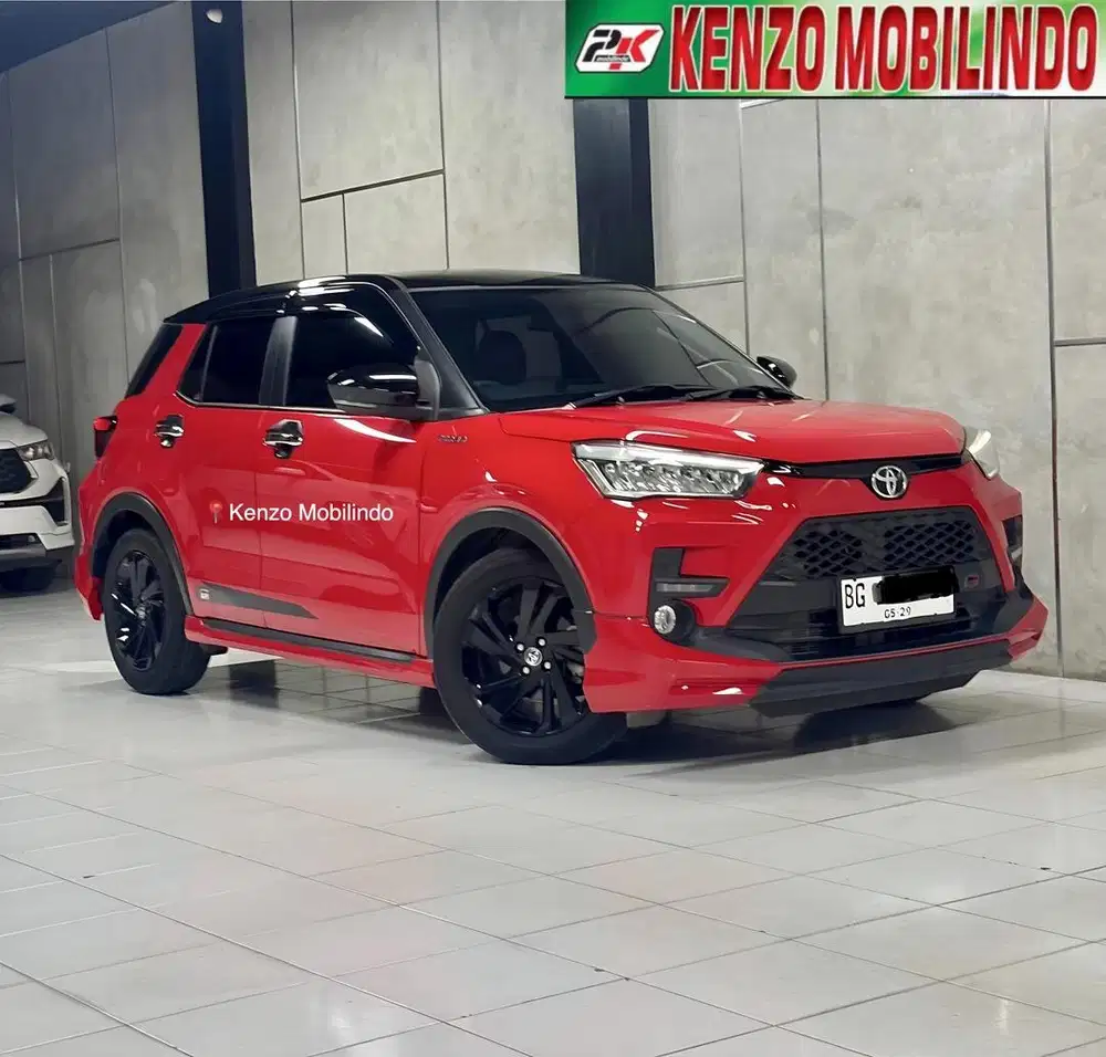 [Km 9rb] Raize 1.0 Turbo GR Two Tone AT 2024/2025 merah,tgn 1 dp 10jt