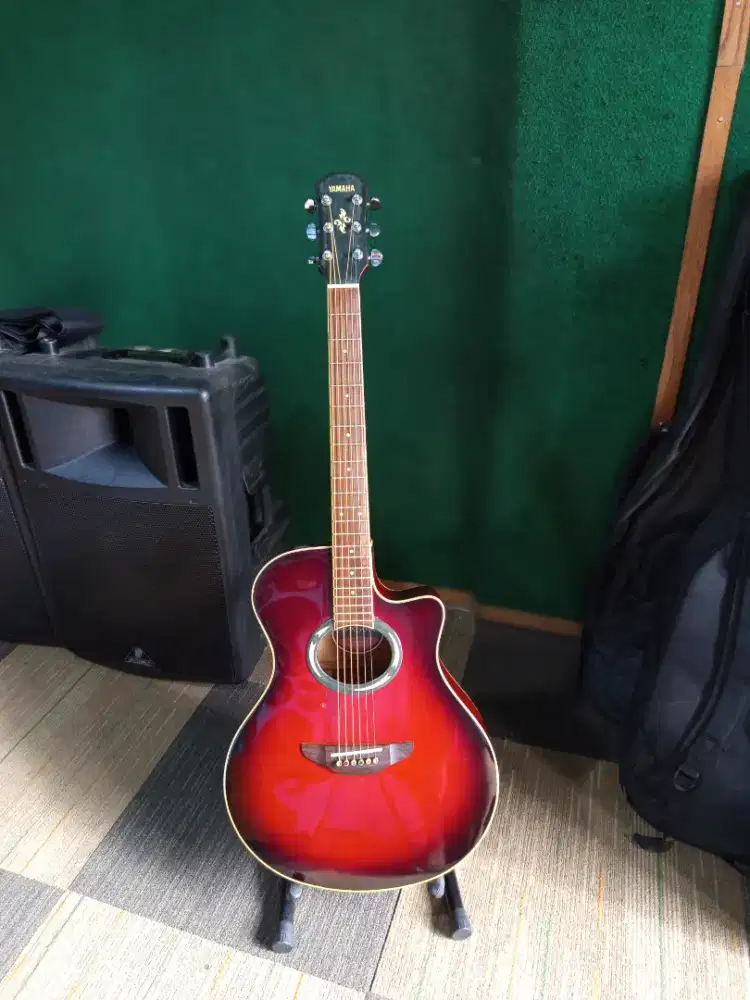 Yamaha Apx500ii red burst original