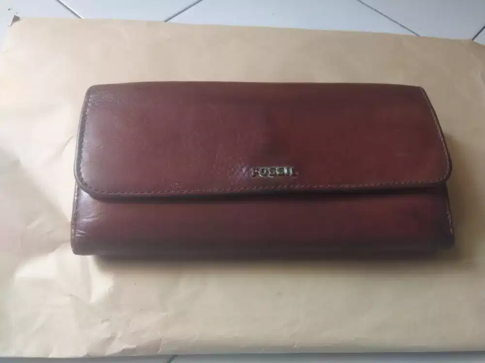 Dompet wanita merek fosil ori