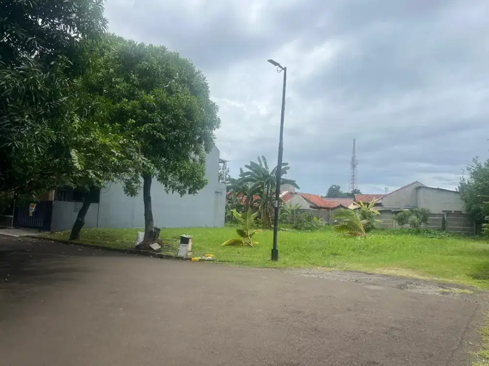 Kavling Sudut Siap Bangun di Anggrek Loka BSd Dekat Sekolah