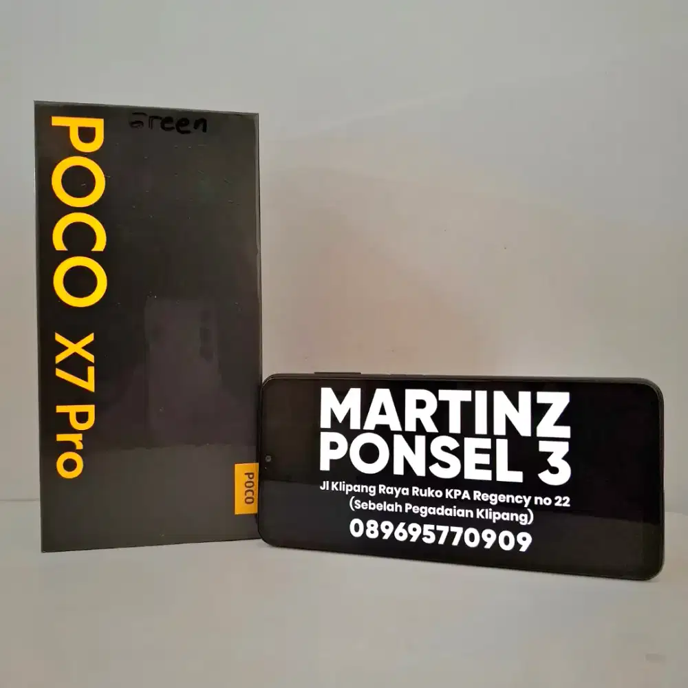 Poco X7 Pro 5G 12/512 Garansi Resmi Xiaomi 15 bulan