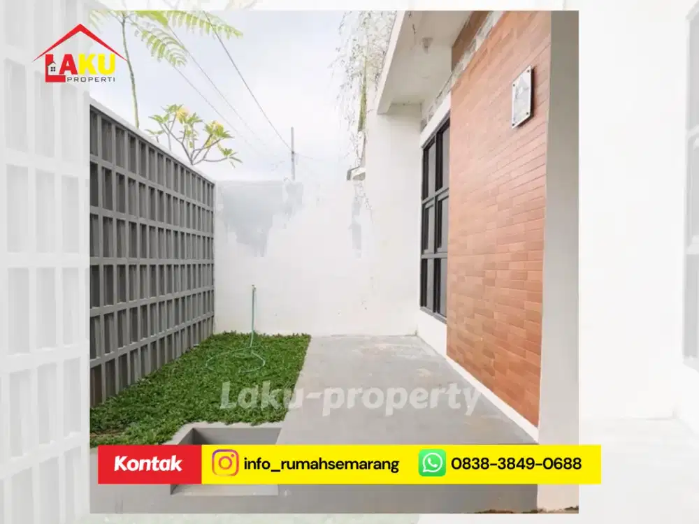 Unit Ready Ungaran Barat Cuma 350 Jt Dapat Kanopi & Kitchen Set!