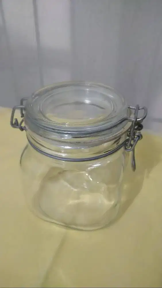 Toples Kaca Tebal Untuk Kopi 1 Kg