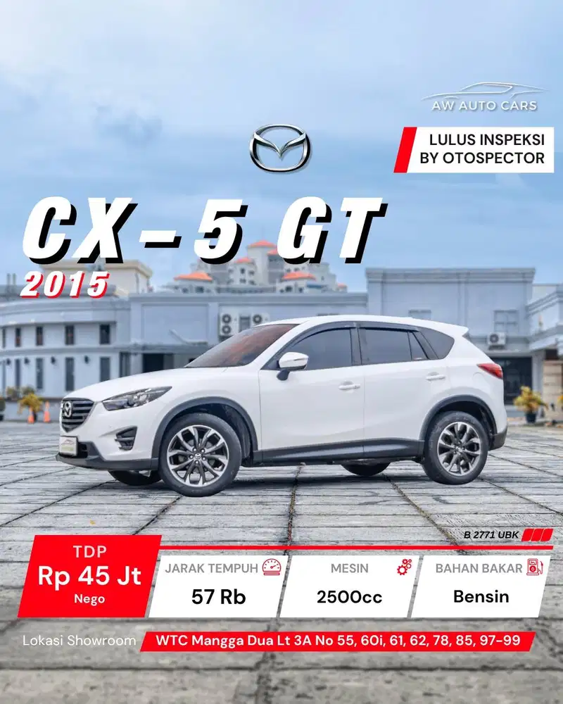 [KM 57 RB] Mazda CX-5 GT 2015 CX5 Grand Touring 2016