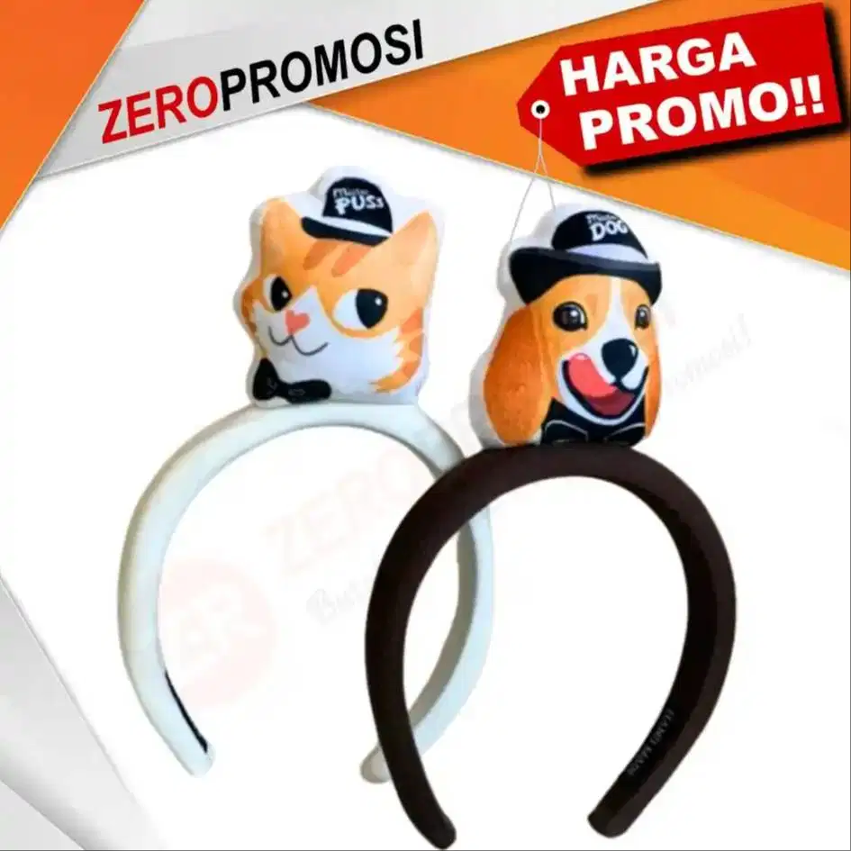 Merchandise Event Unik - Bando Boneka Custom Karakter