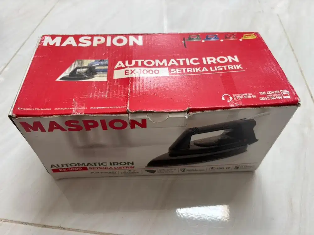 Setrika listrik Maspion EX-1000