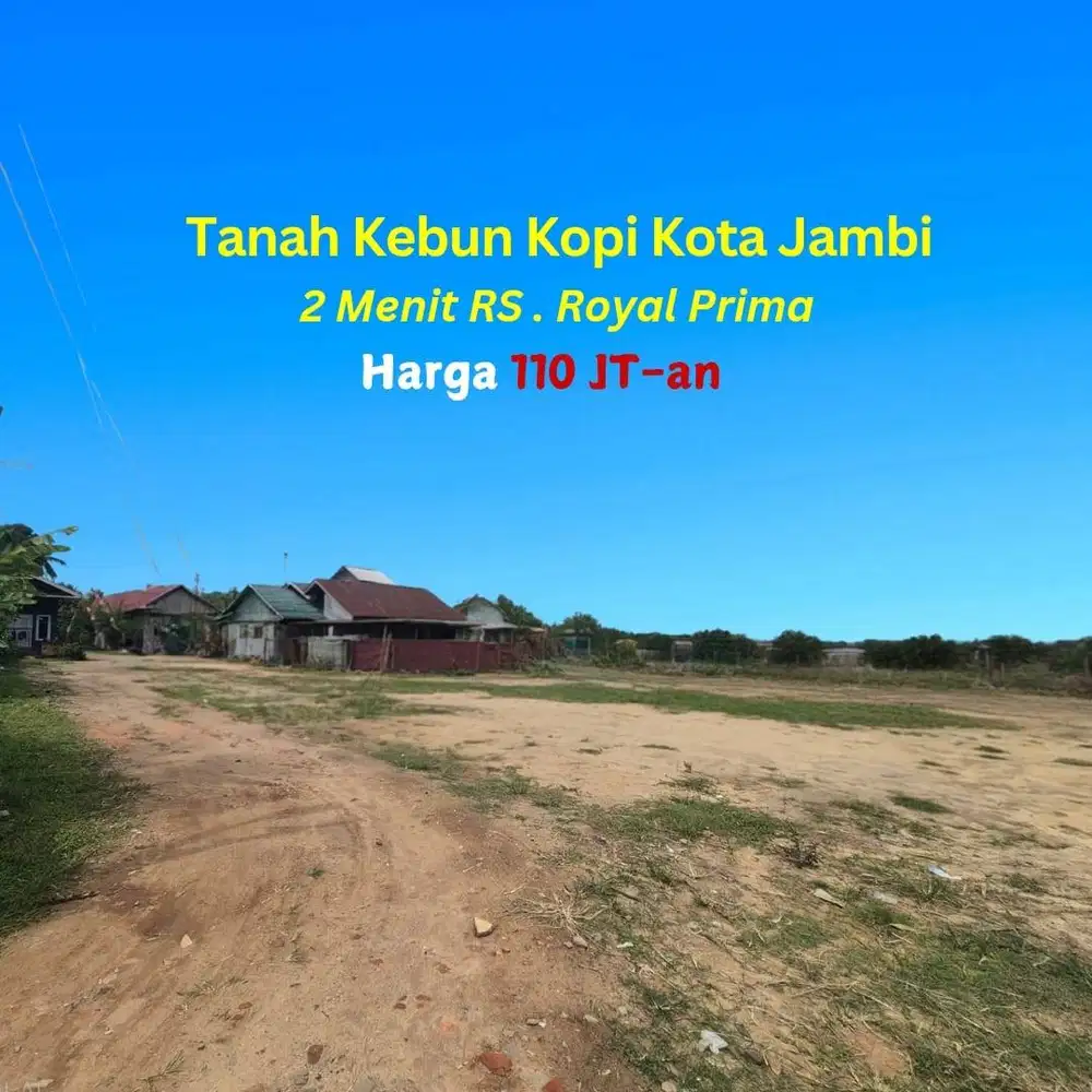 Jual Tanah Kebun Kopi Kota Jambi