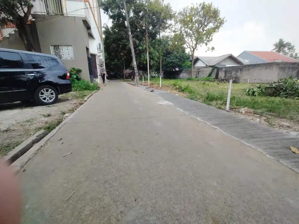 Tanah 90mt Deket jl raya Kranggan Cibubur