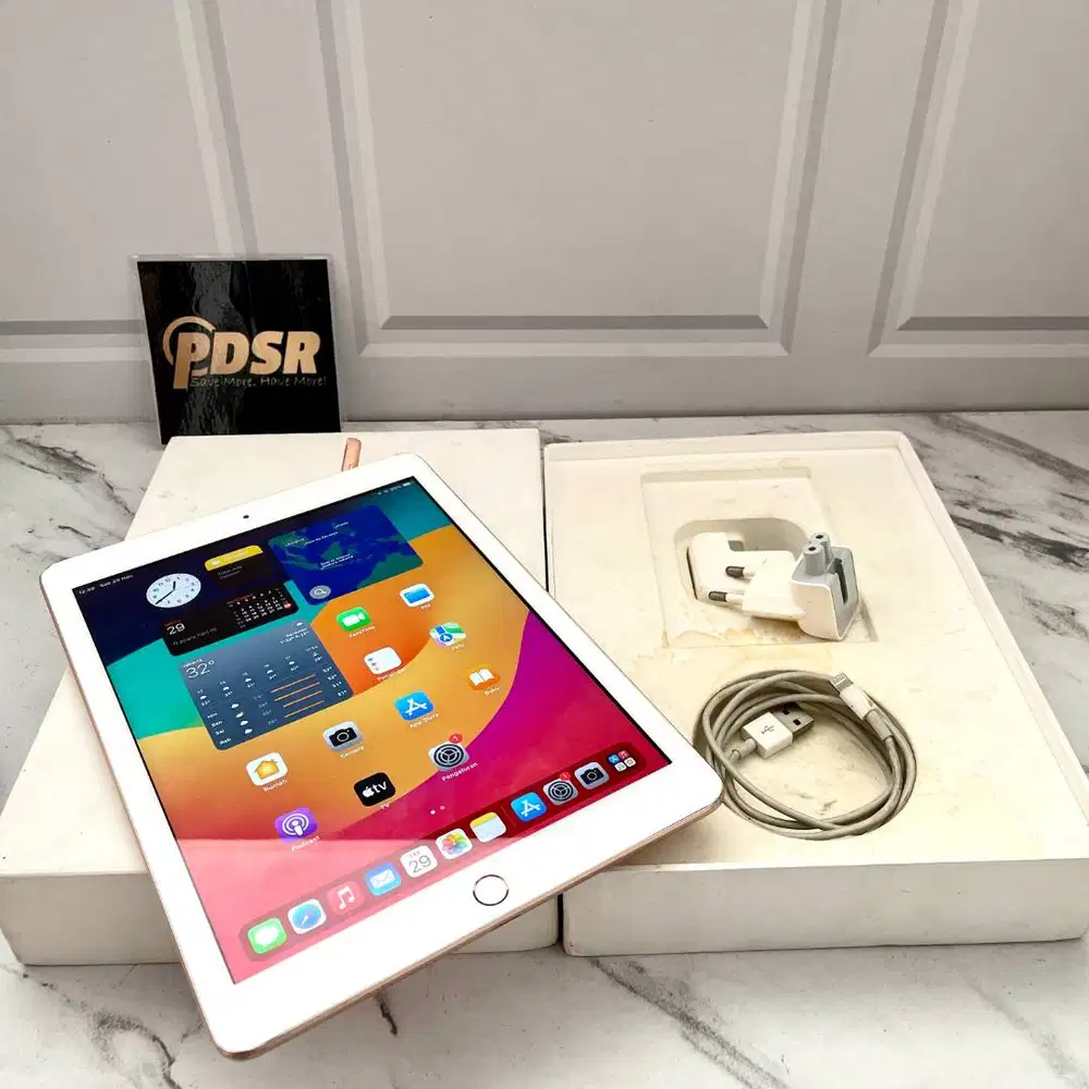 IPAD GEN 6 ROSE GOLD 32GB WIFI FULLSET EX INTER