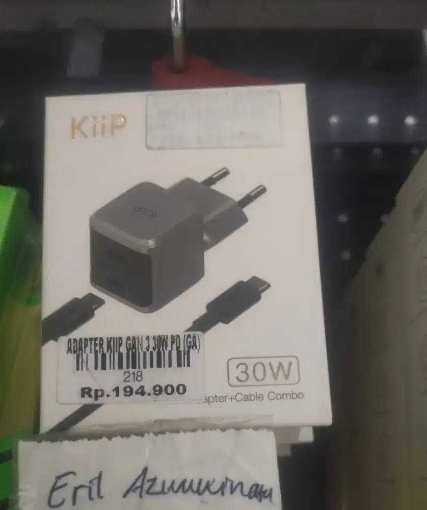ADAPTER KIIP GAN 3 30W PD (GA) l ATLANTIS DAHSYAT