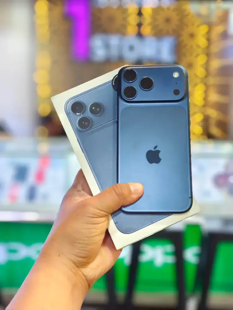 Iphone 17 Promax 256 - resmi like new - fullset original