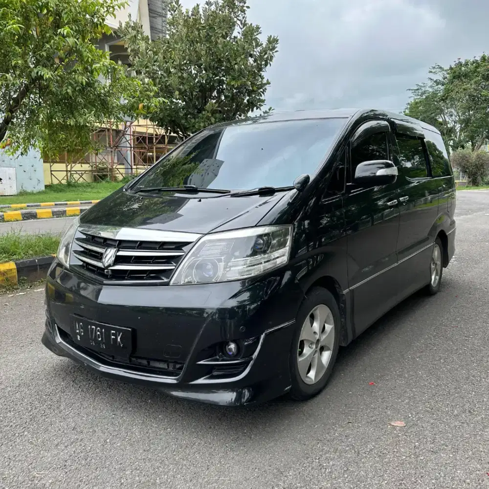 TOYOTA ALPHARD 2.4 V AT 2007 PAJAK PANJANG SIAP PAKAI