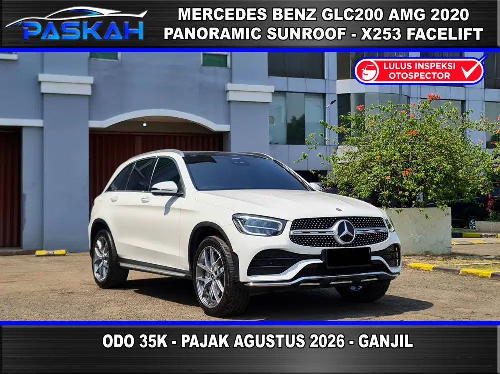 Facelift MERCEDES Benz GLC 200 AMG 2020 MERCY GLC200 AMG 2020 GENAP
