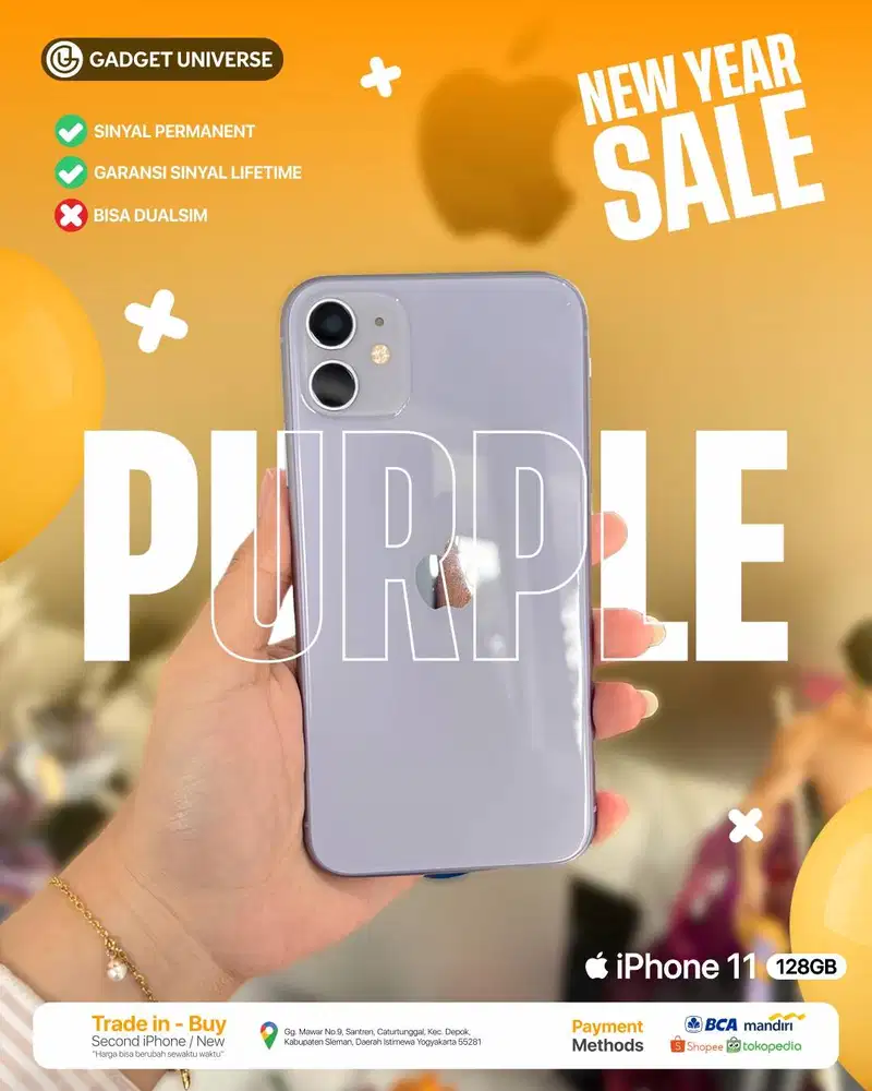 iPhone 11 128Gb Regist Kemenprin