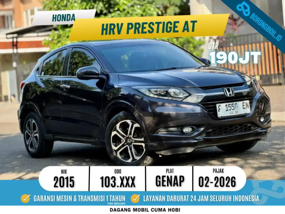 Hrv Prestige AT 2015 Purplish Gray Metallic