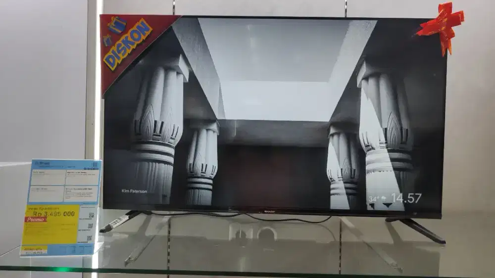 Google TV SHARP 43 Inch 2K, bisa dicicil pakai Shopee Pay Later