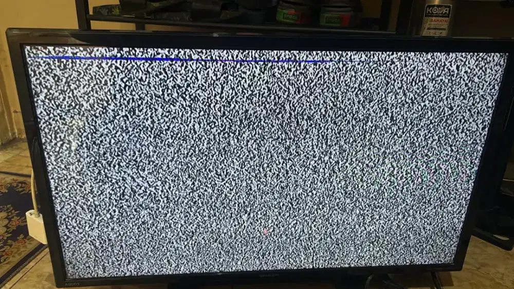 Led tv Sharp Aquos 32 inch analog + stb