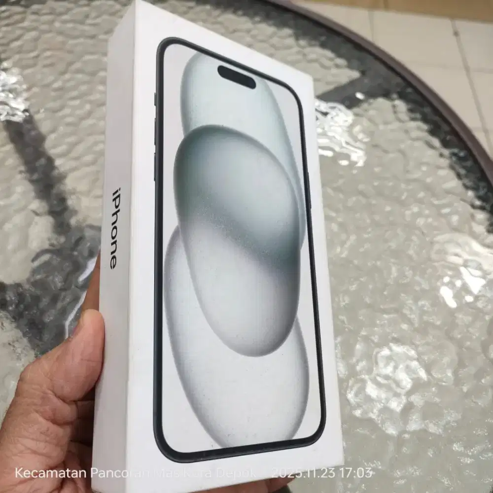 Iphone 15 plus ibox 128gb likenew grnsi smp agustus 2026