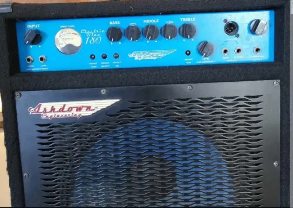 Amplifier Bass Asdown Engineering electric Blue 180