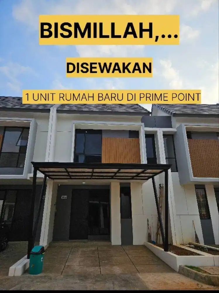 DIKONTRAKAN RUMAH BARU PRIME POINT KOTA SERANG