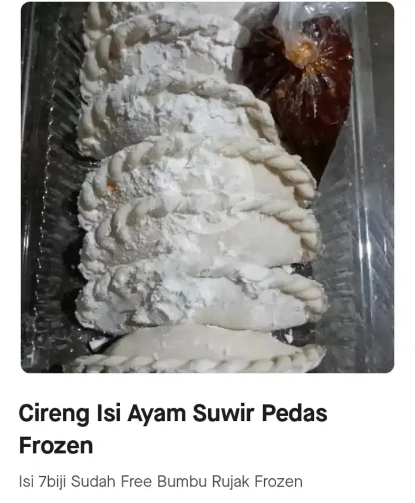 Anek macam Frozen food