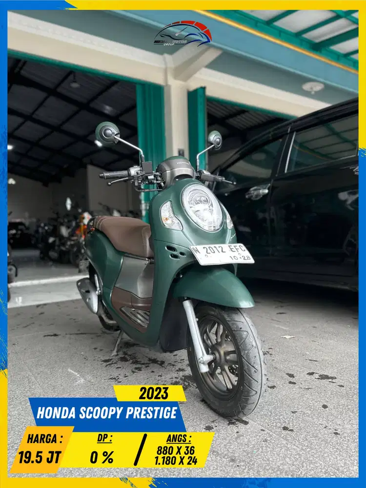 HONDA SCOOPY PRESTIGE 2023 MANTAP GASS MASZEHH HIKMAH MOTOR KEPUH
