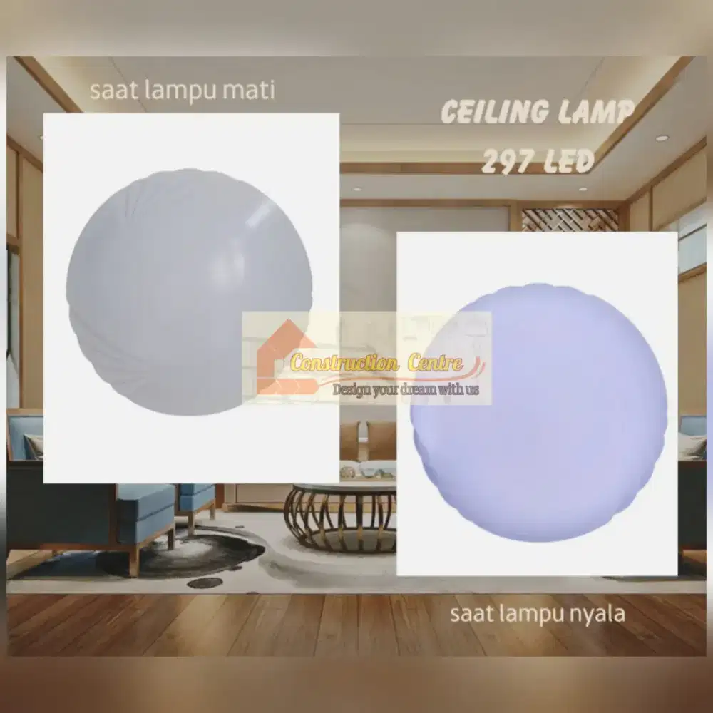 lampu plafon acrilyc
