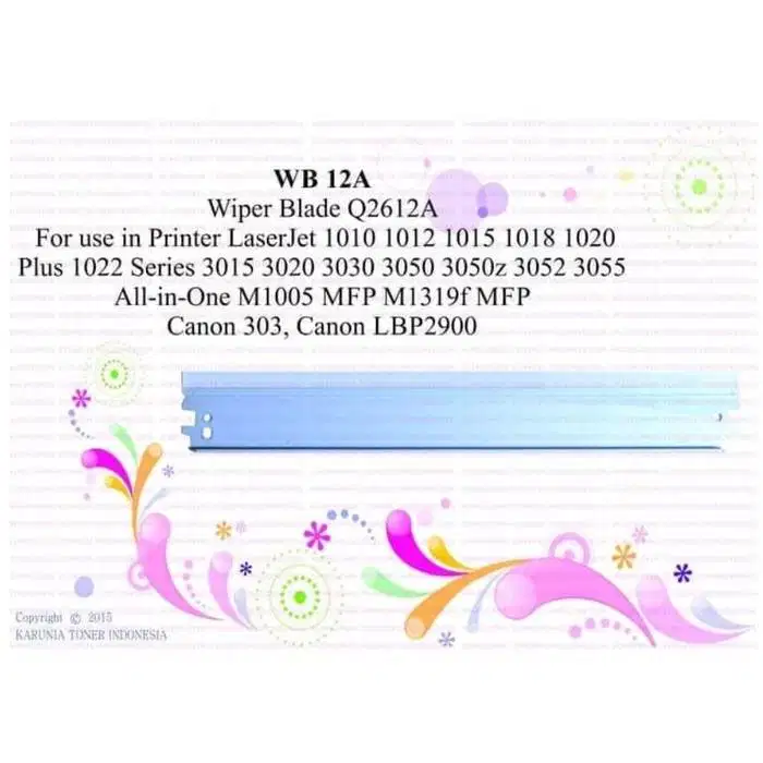 Wiper Blade WB HP 49A Q5949A 53A 1320